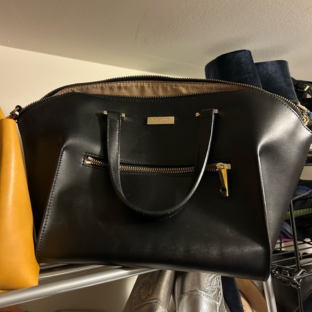 Kate Spade Black Satchel Bag